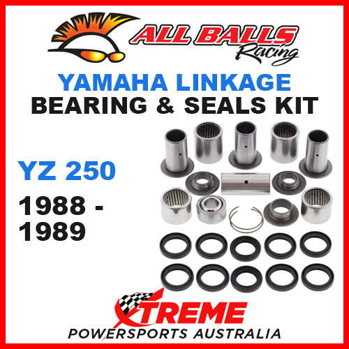 27-1080 Yamaha YZ250 YZ 250 1988-1989 Linkage Bearing Kit