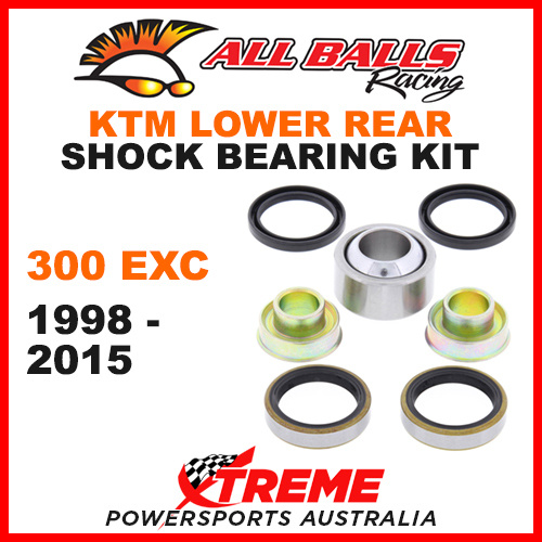 27-1089 KTM 300EXC 300 EXC 1998-2015 Rear Lower Shock Bearing Kit