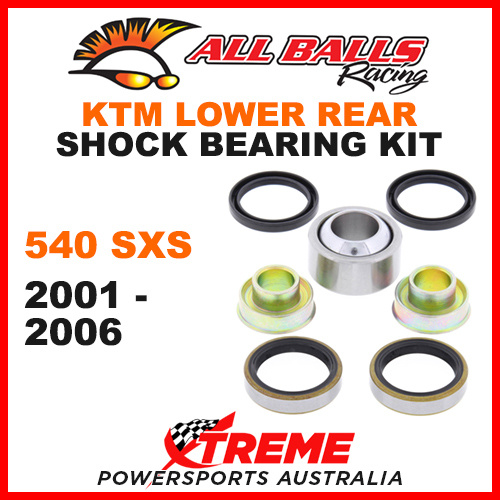 27-1089 KTM 540SXS 540 SXS 2001-2006 Rear Lower Shock Bearing Kit