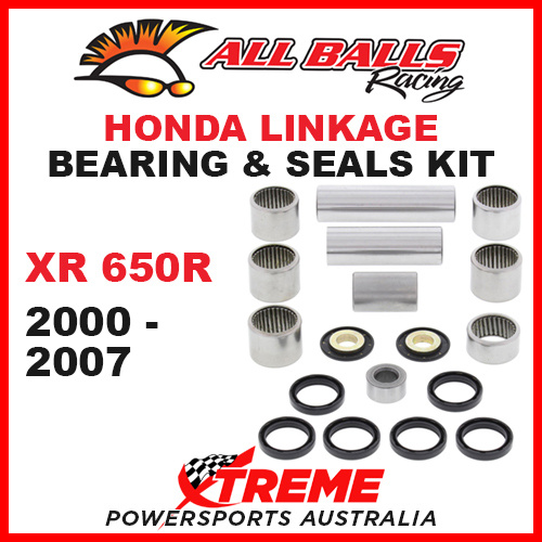 27-1112 HONDA XR650R XR 650R 2000-2007 MX SWING ARM LINKAGE BEARING & SEAL KIT
