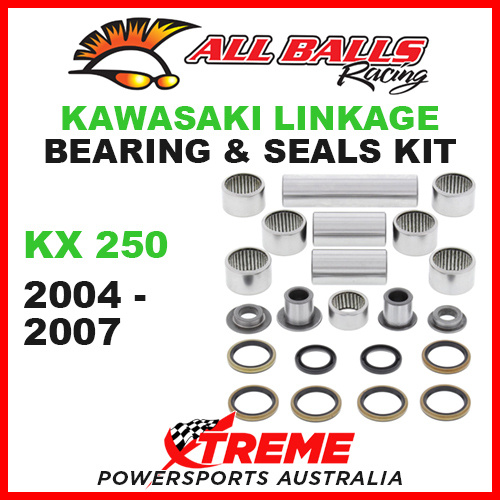 27-1117 Kawasaki KX250 KX 250 2004-2007 Linkage Bearing & Seal Kit Dirt Bike