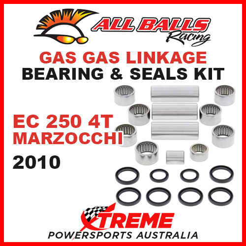All Balls 27-1118 Gas Gas EC250 4T Marzocchi 2010 Linkage Bearing Kit