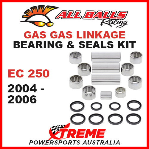 All Balls 27-1118 Gas Gas EC250 EC 250 2004-2006 Linkage Bearing Kit