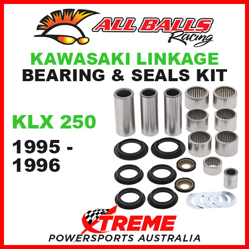 27-1123 Kawasaki KLX250 KLX 250 1995-1996 Linkage Bearing & Seal Kit Dirt Bike