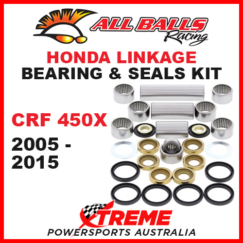 27-1125 Honda CRF450X CRF 450X 2005-2015 Linkage Bearing & Seal Kit Dirt Bike