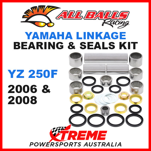 27-1145 Yamaha YZ 250F 2006 & 2008 Linkage Bearing Kit