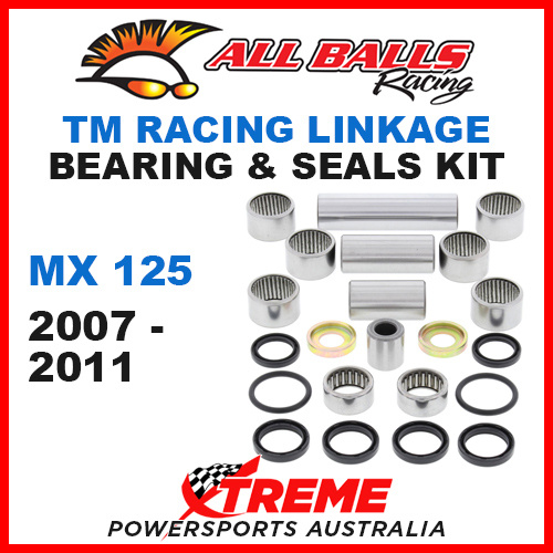 27-1163 TM Racing MX125 MX 125 2007-2011 Linkage Bearing & Seal Kit Dirt Bike