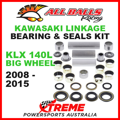 27-1167 Kawasaki  KLX 140L Big Wheel 08-15 Linkage Bearing & Seal Kit Dirt Bike