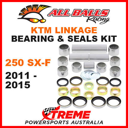 27-1180 KTM 250SXF 250 SX-F 2011-2015 MX Linkage Bearing & Seal Kit Dirt Bike