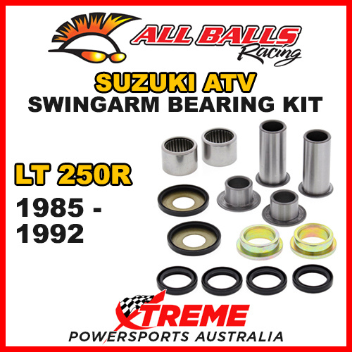 All Balls 28-1005 For Suzuki LT-250R 1985-1992 Swingarm Bearing & Seal Kit