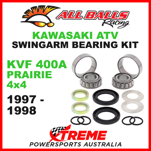 28-1059 Kawasaki KVF400A Prairie 4x4 1997-1998 ATV Swingarm Bearing Kit