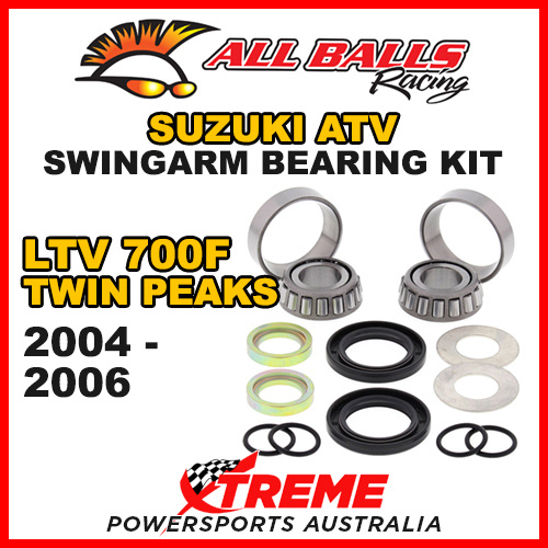 28-1059 For Suzuki LTV-700F LTV700F Twin Peaks 2004-2006 ATV Swingarm Bearing Kit