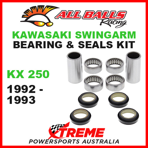 28-1066 Kawasaki KX250 KX 250 1992-1993 Swingarm Bearing & Seal Kit MX