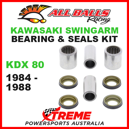 28-1067 Kawasaki KDX80 KDX 80 1984-1988 Swingarm Bearing & Seal Kit MX