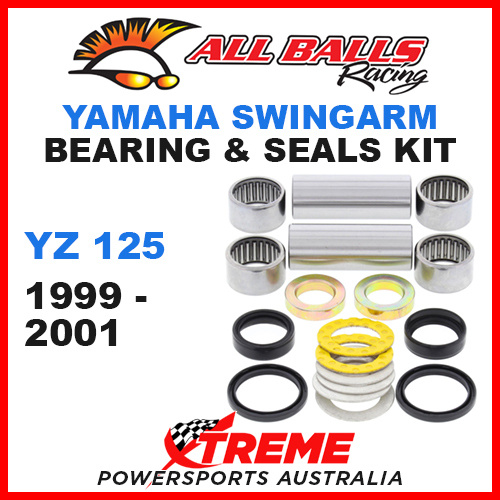 All Balls 28-1073 Yamaha YZ125 YZ 125 1999-2001 Swingarm Bearing Kit