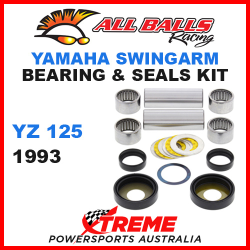 All Balls 28-1077 Yamaha YZ125 YZ 125 1993 Swingarm Bearing Kit