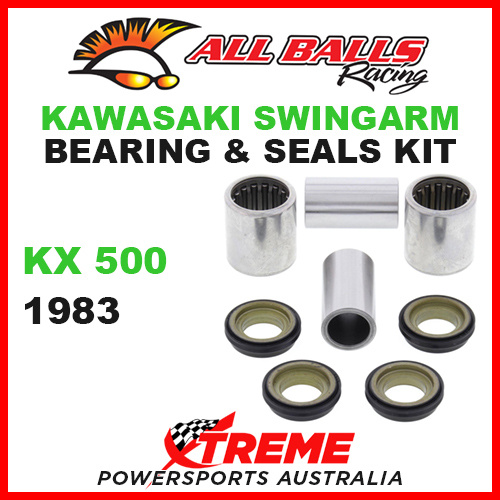 28-1080 Kawasaki KX500 KX 500 1983 Swingarm Bearing & Seal Kit MX