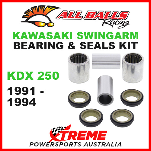 28-1080 Kawasaki KDX250 KDX 250 1991-1994 Swingarm Bearing & Seal Kit MX