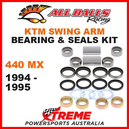 ALL BALLS 28-1087 MX SWINGARM BEARING KIT KTM 440MX 440 MX 1994-1995 OFF ROAD