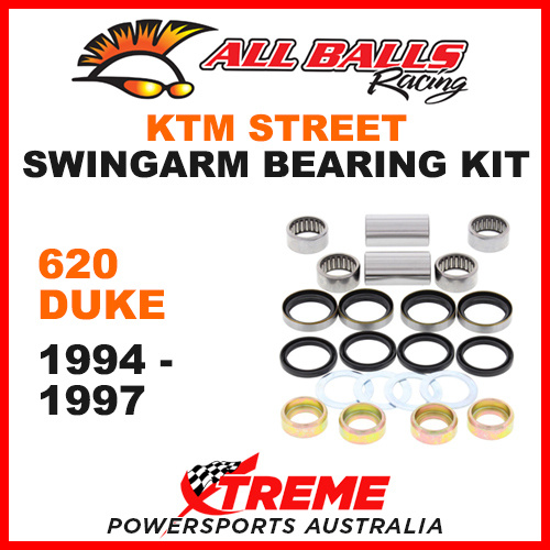 All Balls 28-1087 KTM 620 Duke 1994-1997 Swingarm Bearing Kit