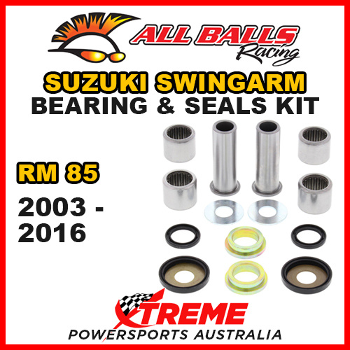 All Balls 28-1089 For Suzuki RM85 RM 85 2003-2016 Swingarm Bearing Kit