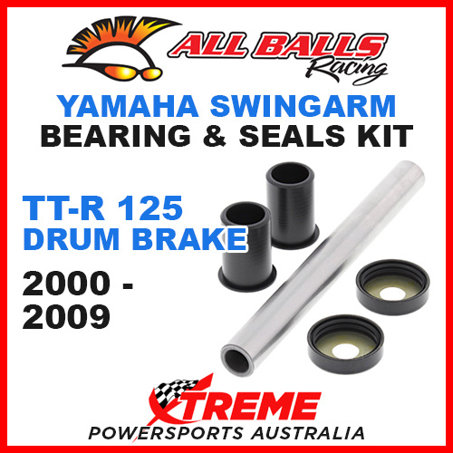 All Balls 28-1098 Yamaha TTR125 Drum Brake 2000-2009 Swingarm Bearing Kit