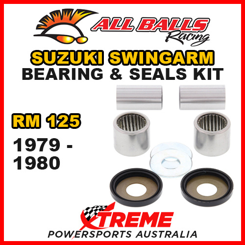 All Balls 28-1102 For Suzuki RM125 RM 125 1979-1980 Swingarm Bearing Kit