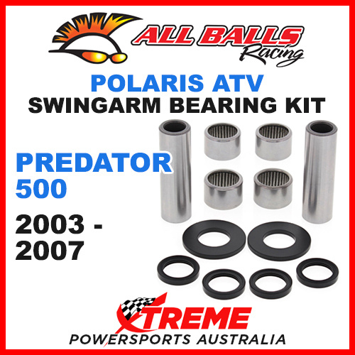 All Balls 28-1134 Polaris Predator 500 2003-2007 Swingarm Bearing & Seal Kit