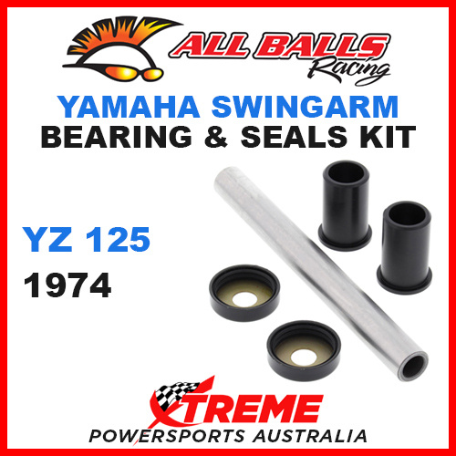 All Balls 28-1135 Yamaha YZ125 YZ 125 1974 Swingarm Bearing & Seal Kit