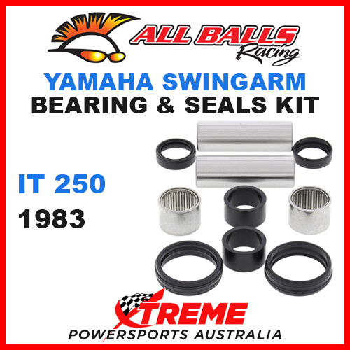 All Balls 28-1136 Yamaha IT250 IT 250 1983 Swingarm Bearing & Seal Kit