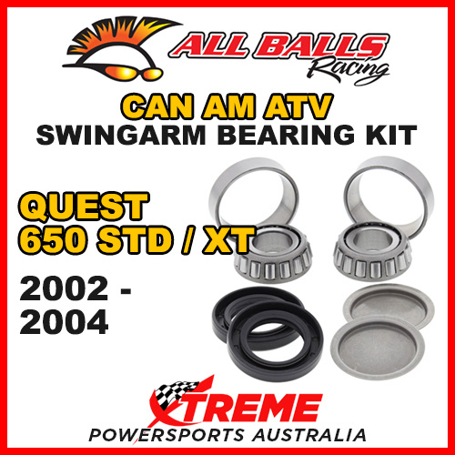 28-1155 Can Am ATV Quest 650 STD XT 2002-2004 Swingarm Bearing & Seal Kit