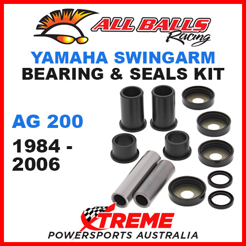 All Balls 28-1162 Yamaha AG200 AG 200 1984-2006 Swingarm Bearing Kit