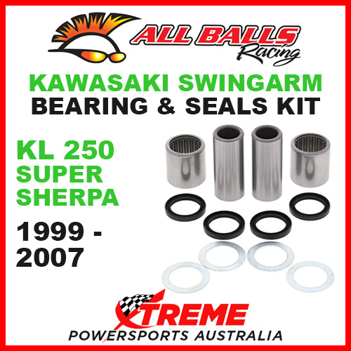 28-1164 Kawasaki KL250 Super Sherpa 1999-2007 Swingarm Bearing & Seal Kit MX