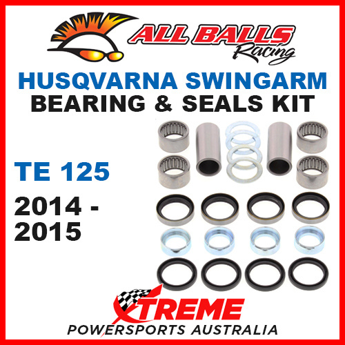28-1168 Husqvarna TE125 TE 125 2014-2015 Swingarm Bearing Kit