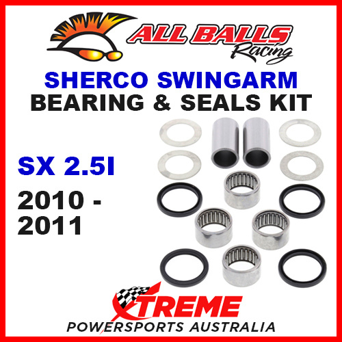 All Balls 28-1196 Sherco SX 2.5i 250cc 2010-2011 Swingarm Bearing Kit