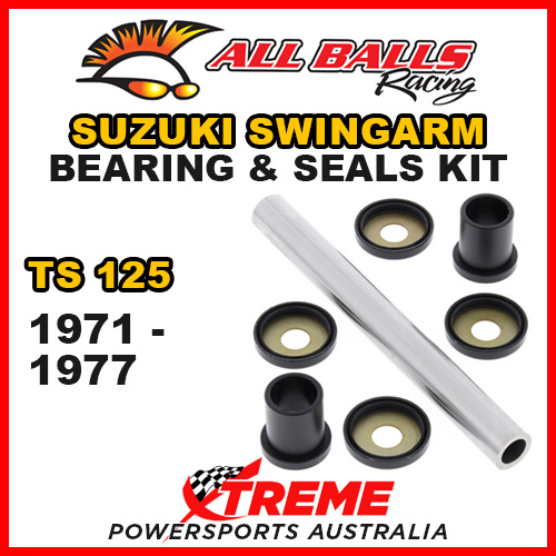 All Balls 28-1205 For Suzuki TS125 TS 125 1971-1977 Swingarm Bearing Kit