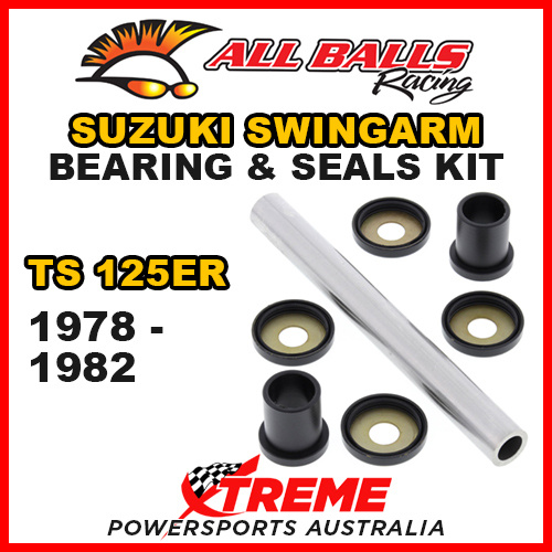All Balls 28-1205 For Suzuki TS125ER TS 125ER 1978-1982 Swingarm Bearing Kit