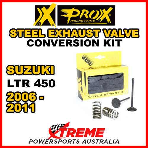 ProX For Suzuki LTR450 LT-R450 2006-2011 Steel Exhaust Valve & Spring Upgrade Kit