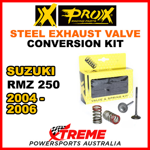 ProX For Suzuki RMZ250 RMZ 250 2004-2006 Steel Exhaust Valve & Spring Upgrade Kit