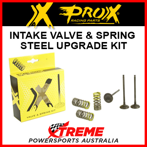 ProX Yamaha YZ250F YZF250 2001-2013 Steel Intake Valve & Spring Upgrade Kit