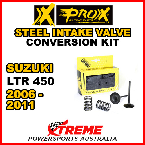 ProX For Suzuki LTR450 LT-R450 2006-2011 Steel Intake Valve & Spring Upgrade Kit