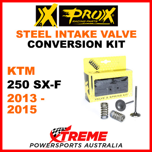 ProX KTM 250 SXF SX-F 2013-2015 Steel Intake Valve & Spring Upgrade Kit