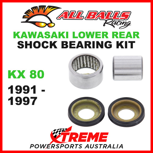 29-1002 Kawasaki KX80 KX 80 1991-1997 Rear Lower Shock bearing Kit 