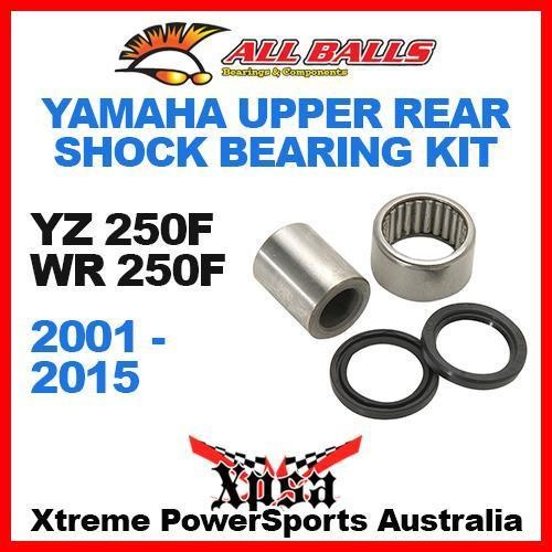 Upper Rear Shock Bearing Kit Yamaha YZ250F WR250F YZ WR 250F 01-2015 MX, All Balls 29-1016