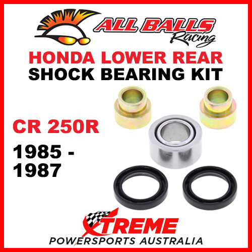 All Balls 29-1017 Honda CR250R CR 250R 1985-1987 Lower Rear Shock Bearing Kit