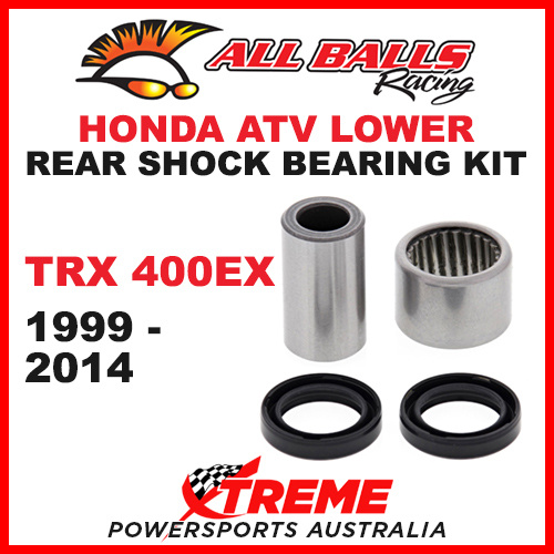 All Balls 29-5019 TRX400EX TRX 400EX 1999-2014 Lower Rear Shock Bushing Kit