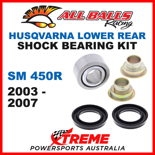 29-5044 Husqvarna SM450R SM 450R 2003-2007 Rear Lower Shock Bearing Kit
