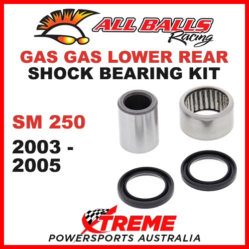 All Balls 29-5046 Gas Gas SM250 SM 250 2003-2005 Lower Rear Shock Bearing Kit