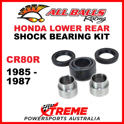 All Balls 29-5048 Honda CR80R CR 80R 1985-1987 Lower Rear Shock Bearing Kit