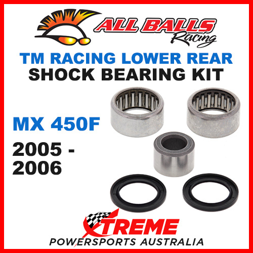 29-5058 TM Racing MX450F MX 450F 2005-2006 Rear Lower Shock Bearing Kit